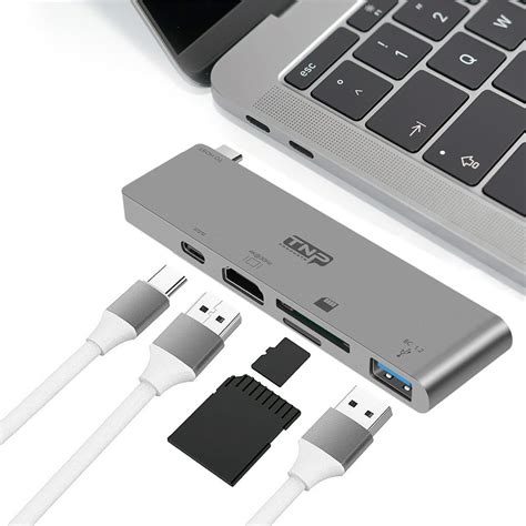 usb c hub with smart card reader|usb hub with micro sd.